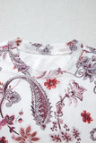 Paisley Mock Neck T Shirt thumbnail 7