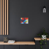 Abstract Color Burst Canvas Print — Vibrant Stretched Matte Wall Art thumbnail 37