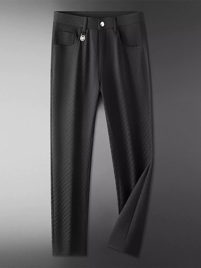 Men's Lightweight Textured Casual Pants