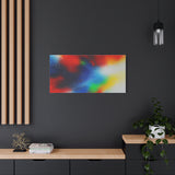Abstract Color Burst Canvas Print — Vibrant Stretched Matte Wall Art thumbnail 76