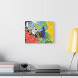 Abstract Color Splash Matte Canvas — Stretched Wall Art thumbnail 36