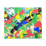 Abstract Color Splash Canvas Print — Vibrant Modern Wall Art thumbnail 10