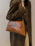 Studded Flap Chain Shoulder Bag thumbnail 5