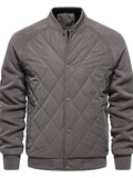 Men's Quilted Snap Down Long Sleeve Jacket thumbnail 20