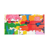 Abstract Color Splash Matte Canvas Print — Vibrant Modern Wall Art thumbnail 24