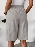 Elastic Waist Wrap Skort thumbnail 3