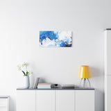 Abstract Blue Galaxy Canvas Print — Matte Stretched Wall Art thumbnail 57