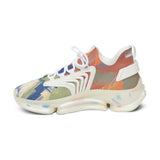 Mesh Sneakers — Colorful Abstract Athletic Shoes for Women thumbnail 8