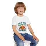 Save Our Oceans Toddler T-Shirt — Cute Fish Environmental Shirt for Kids thumbnail 28