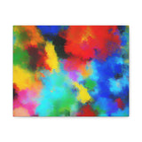 Abstract Color Burst Canvas Print — Vibrant Stretched Matte Wall Art thumbnail 3