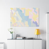 Pastel Abstract Brushstroke Canvas Wall Art thumbnail 99