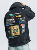 Men's Graphic Back Long Sleeve Hoodie thumbnail 4