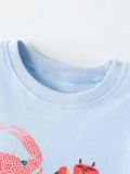 Children's Crab Round Neck T-Shirt thumbnail 3