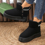Suede Ankle Boots with Decorative Strap thumbnail 2