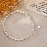 925 Sterling Silver Beaded Bracelet thumbnail 7