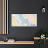 Pastel Abstract Brushstroke Canvas Wall Art thumbnail 85