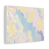 Pastel Abstract Brushstroke Canvas Wall Art thumbnail 29