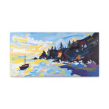 Coastal Sunrise Canvas Print — Stretched Matte Wall Art thumbnail 1