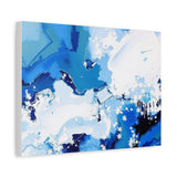 Abstract Blue Galaxy Canvas Print — Matte Stretched Wall Art thumbnail 35