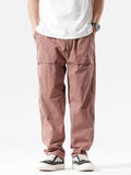 Men's Full Size Casual Cargo Pants with Multiple Pockets Plus Size thumbnail 1