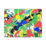 Abstract Color Splash Canvas Print — Vibrant Modern Wall Art thumbnail 3
