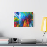 Abstract Color Explosion Matte Canvas Print thumbnail 36
