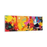 Abstract Color Splash Canvas Print - Vibrant Stretched Matte Wall Art thumbnail 68