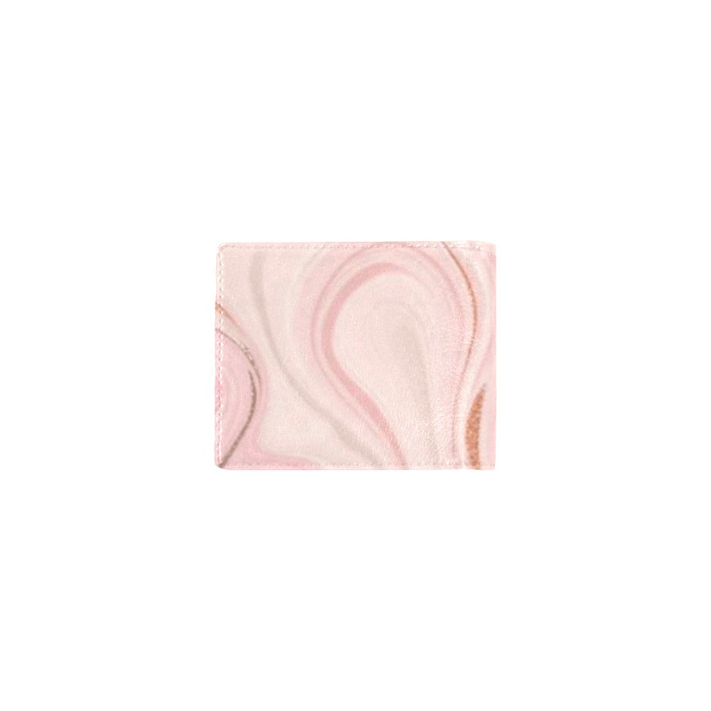 Pink Marble Bifold Wallet