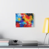 Abstract Color Splash Matte Canvas Print — Vibrant Stretched Wall Art thumbnail 33