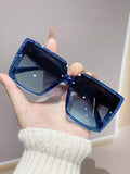 Oversized Gradient Square Sunglasses thumbnail 1