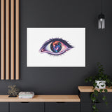 Cosmic Eye Canvas Print — Galaxy Eye Matte Stretched Wall Art thumbnail 88