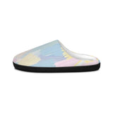 Pastel Brushstroke Women's Indoor Slippers — Soft Cozy House Shoes thumbnail 4