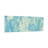 Abstract Aqua Brushstroke Canvas Print — Coastal Blue Wall Art thumbnail 92
