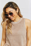 Metal-Plastic Hybrid Full Rim Sunglasses thumbnail 11