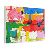 Abstract Color Splash Matte Canvas Print — Vibrant Modern Wall Art thumbnail 38