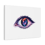 Cosmic Eye Canvas Print — Galaxy Eye Matte Stretched Wall Art thumbnail 27