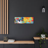 Abstract Splash Colorful Matte Canvas Wall Art – Vibrant Modern Stretched Print thumbnail 70