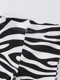 Children's Zebra Print Flare Pants thumbnail 4