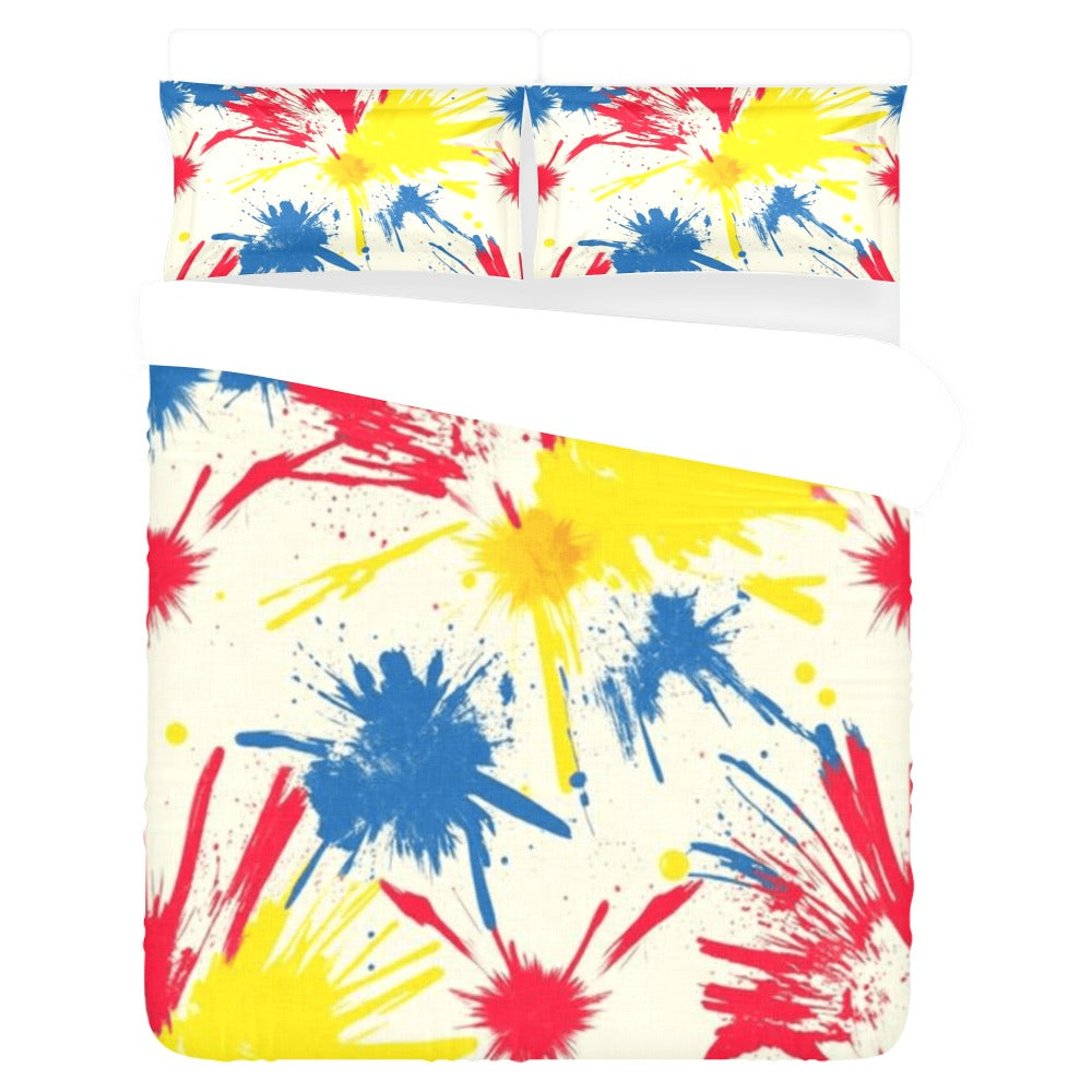 Sunset Valley Landscape Bedsheet Set