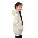 Pastel Brushstroke Kids Hoodie thumbnail 6