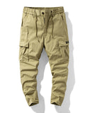 Men's Cargo Pants with Drawstring Waist thumbnail 4