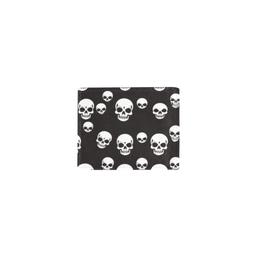 Skull Pattern Bifold Wallet