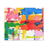 Abstract Color Splash Matte Canvas Print — Vibrant Modern Wall Art thumbnail 10