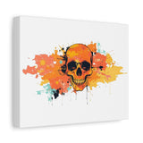 Skull Art Canvas Print – Vibrant Paint-Splash Skull Wall Decor thumbnail 26