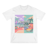 Mentally on Vacation T-Shirt — Retro Beach Summer Shirt thumbnail 2