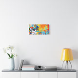 Abstract Splash Colorful Matte Canvas Wall Art – Vibrant Modern Stretched Print thumbnail 45