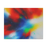 Abstract Color Burst Canvas Print — Vibrant Stretched Matte Wall Art thumbnail 26