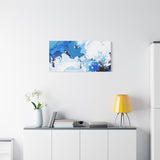 Abstract Blue Galaxy Canvas Print — Matte Stretched Wall Art thumbnail 75