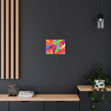 Abstract Rainbow Brushstrokes Matte Canvas Wall Art — Vibrant Stretched 1.25" thumbnail 28