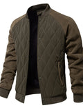 Men's Quilted Snap Down Long Sleeve Jacket thumbnail 28